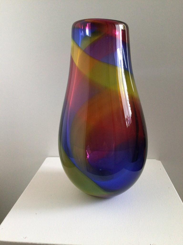 Mooie regenboog vaas David Beliën, Ophalen of Verzenden