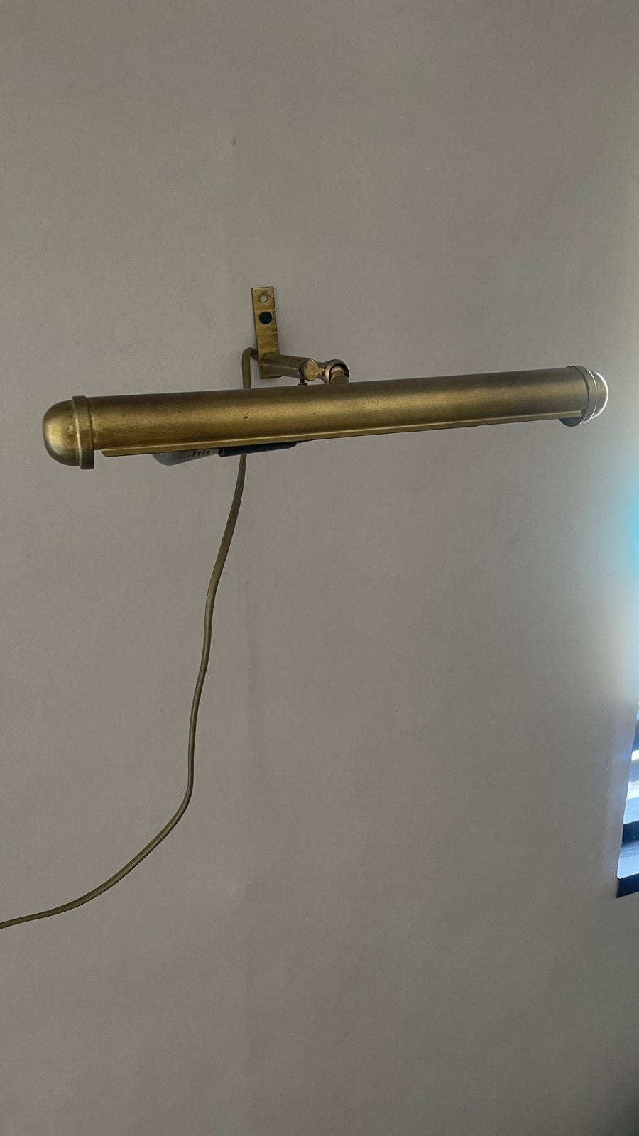 Messing Schilderijlamp / Afbeelding Verlichting, Huis en Inrichting, Lampen | Overige, Overige merken, Gebruikt, Overige fittingen