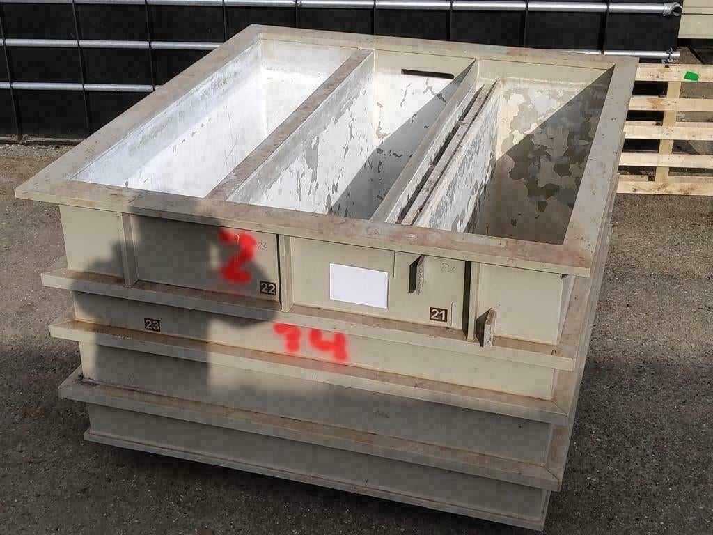 bakken om bewegend bed / mattenfilter achter trommelfilter, Ophalen, Gebruikt, Vijverfilter