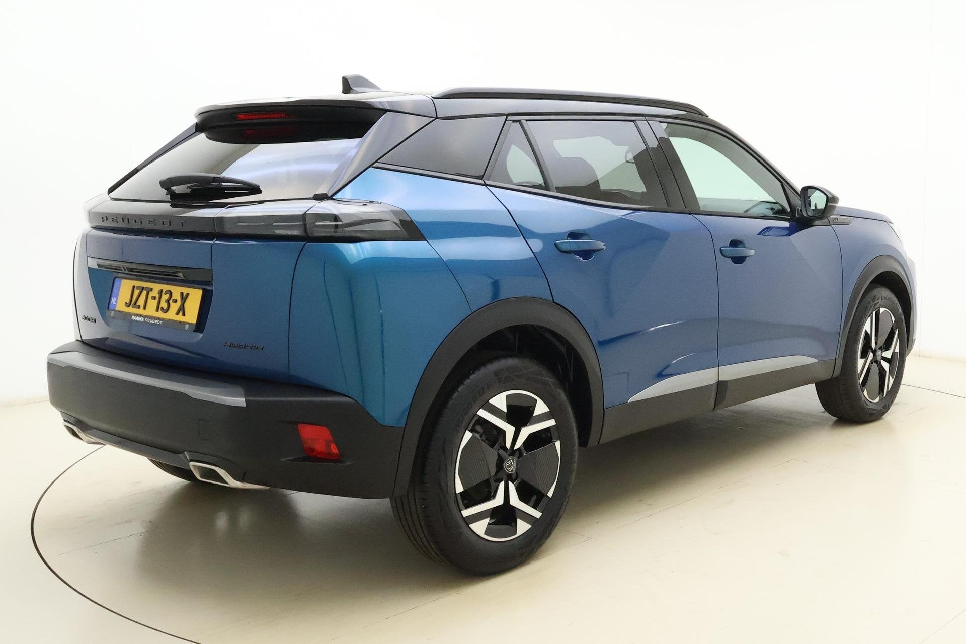 Peugeot 2008 1.2 Hybrid 145pk GT | Automaat | Climate Contro, Auto's, 1272 kg, Euro 6, 1199 cc, Blauw