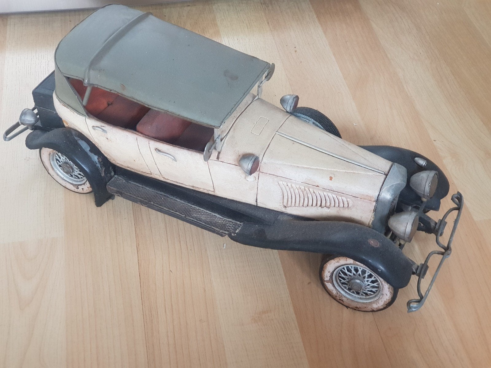 Vintage decoratieve auto model, antieke stijl, Overige merken, Gebruikt, Auto, Verzenden