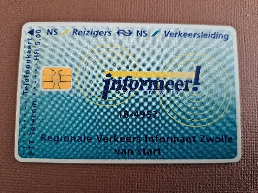 TELEFOONKAART - NEDERLAND - CRD 530 NS REIZIGER, Ophalen of Verzenden, Nederland