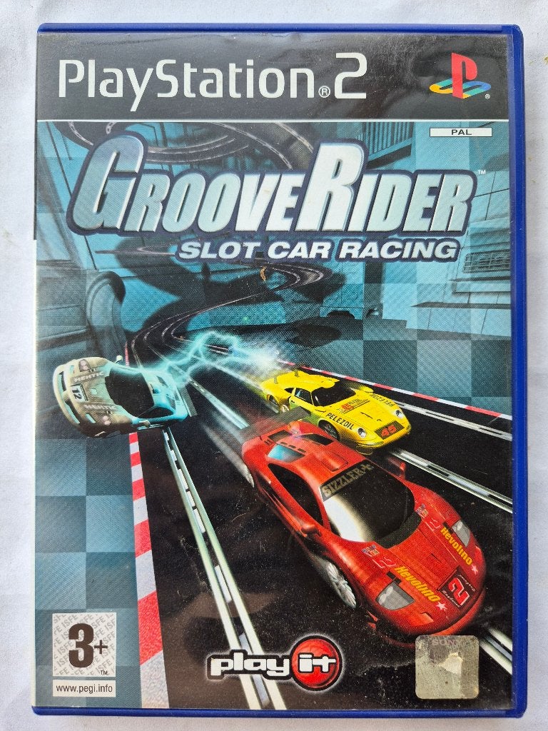 GROOVERIDER slot car racing, Spelcomputers en Games, Gebruikt, 1 speler, Racen en Vliegen, Ophalen of Verzenden