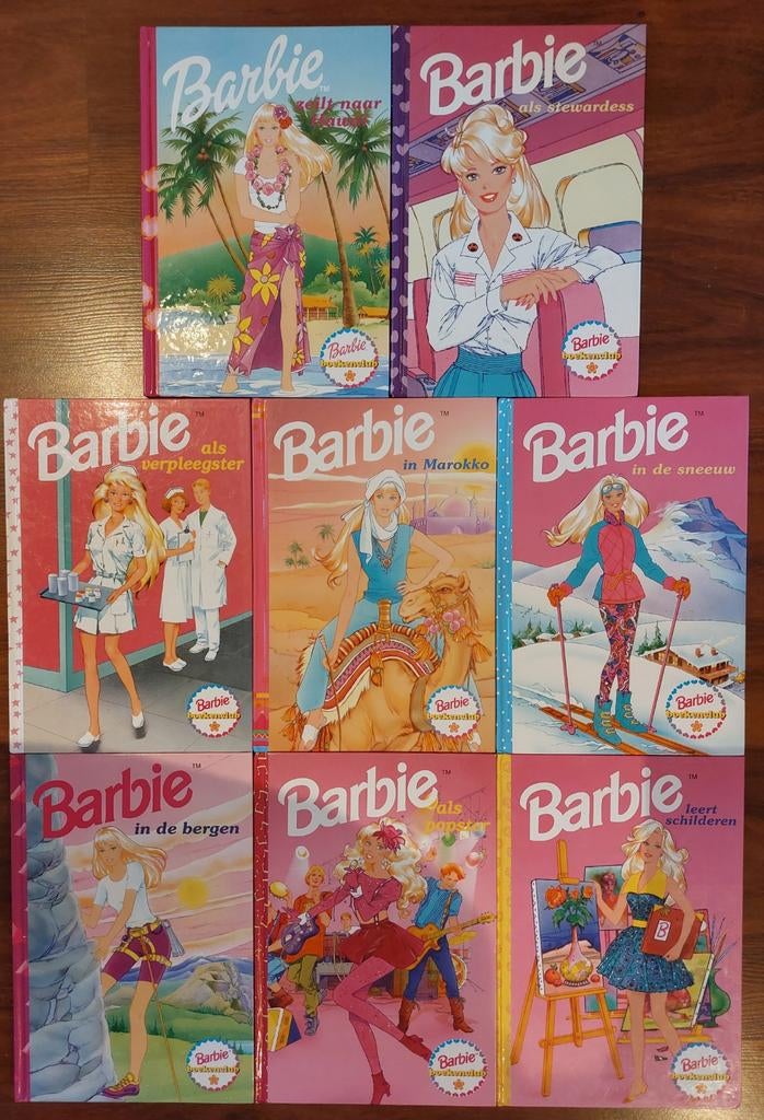 Barbie boeken set - 8 stuks, Ophalen, Gelezen, Diverse auteurs, Fictie algemeen