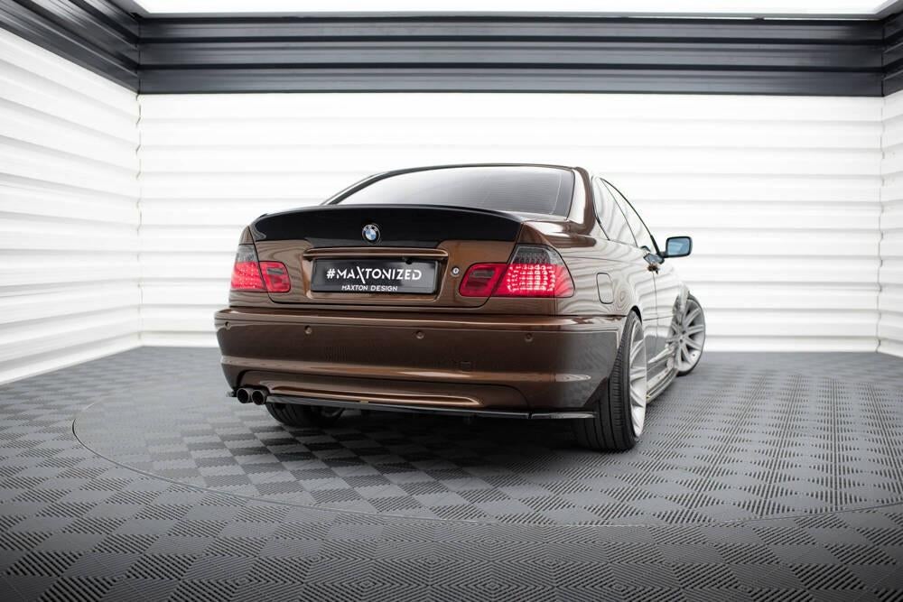 Voorlip splitter spoiler achterlip - BMW E46 Coupe 99-03, Auto diversen, Tuning en Styling, Ophalen of Verzenden