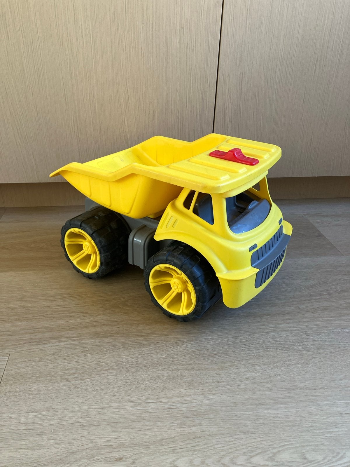 Grote gele kiepwagen speelgoed (Big), Ophalen, Gebruikt