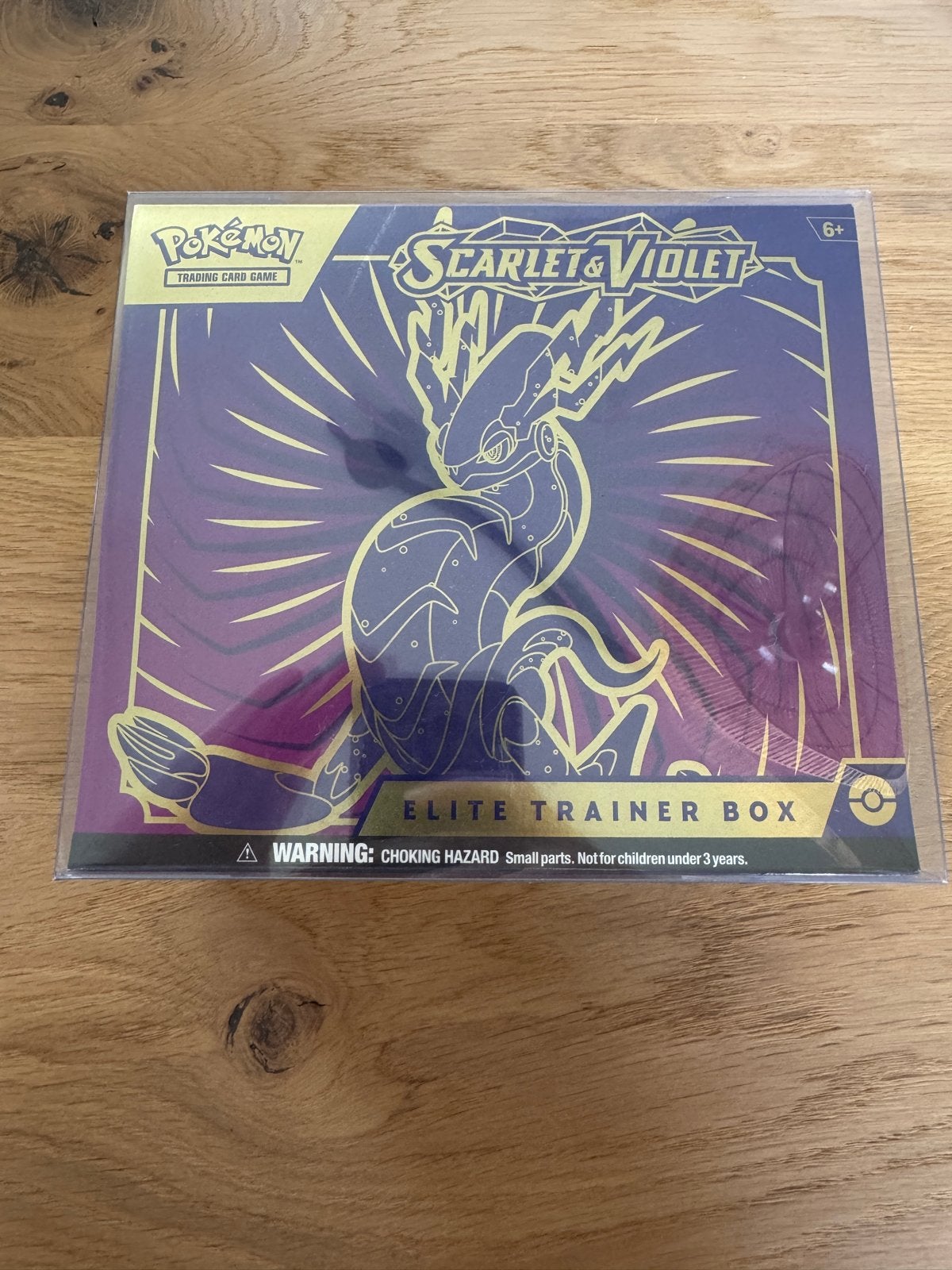 Scarlet & Violet Base Miraidon Elite Trainer Box, Ophalen of Verzenden, Nieuw, Overige typen