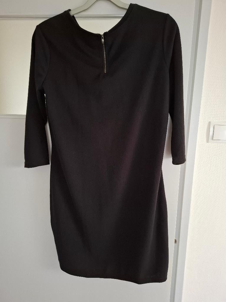 Zwarte Jurkje maat XL als nieuw, Kleding | Dames, Liz Devy, Zwart, Maat 46/48 (XL) of groter, Ophalen of Verzenden
