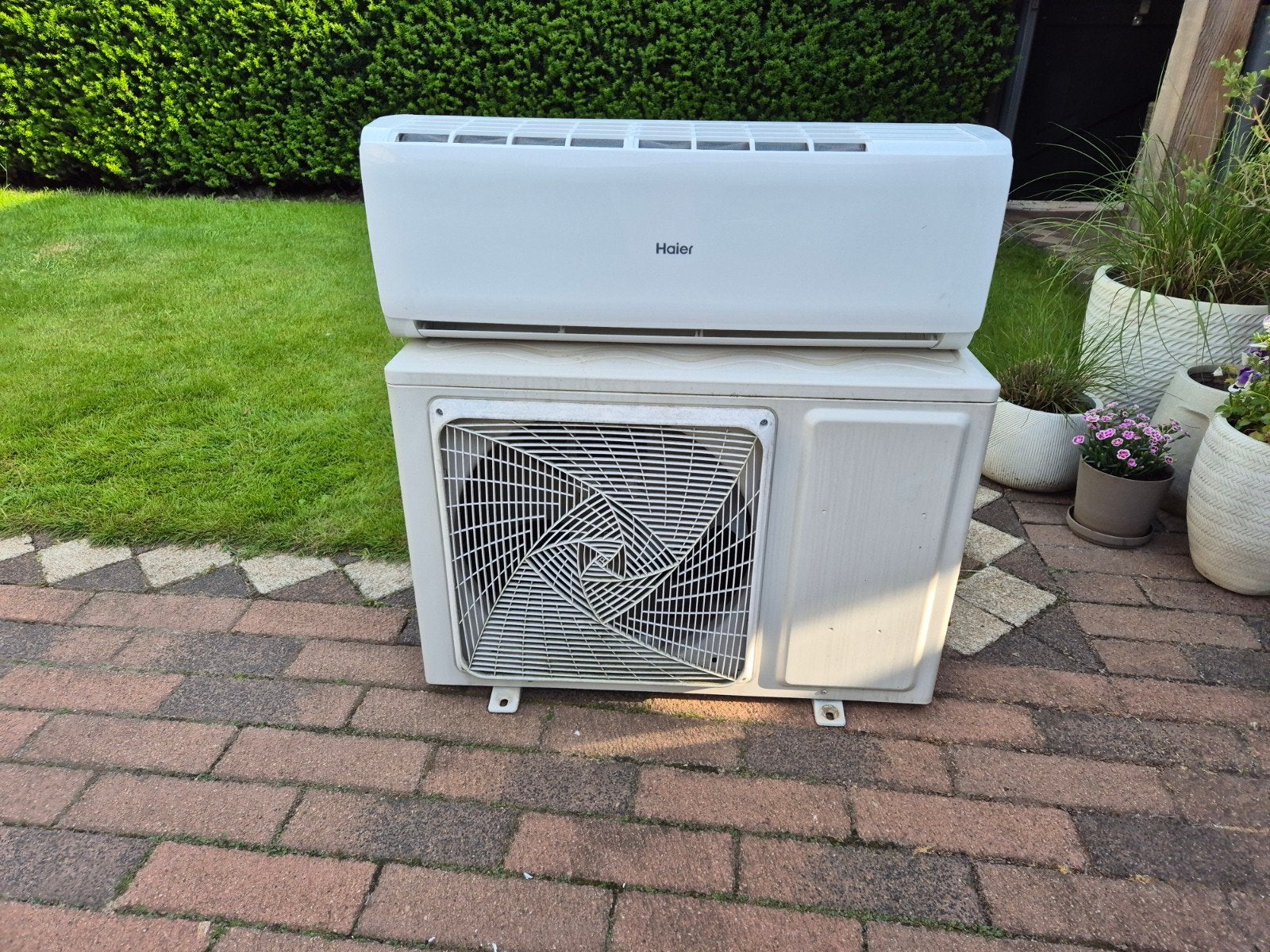 2x Haier 3.5 kw airco 2 stuks, incl afstandsbedieningen, Ophalen, Gebruikt