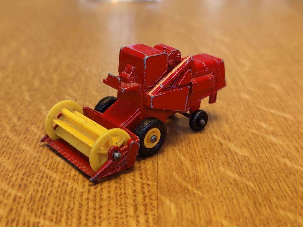 Matchbox CLAAS Combine Harvester ROOD, Ophalen of Verzenden