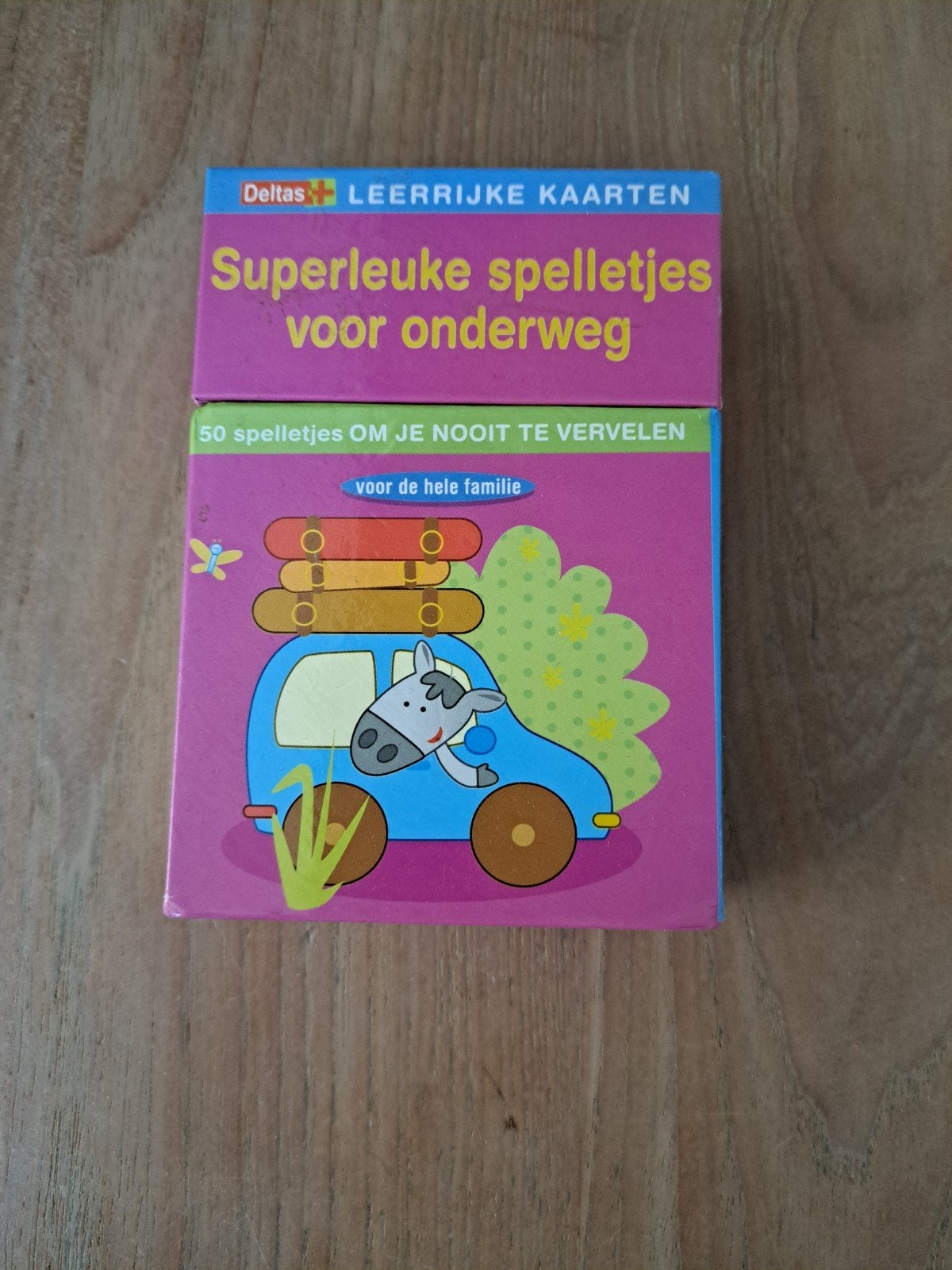 Leuke spelletjes voor onderweg - Deltas Leerrijke Kaarte, Een of twee spelers, Ophalen, Gebruikt, Deltas