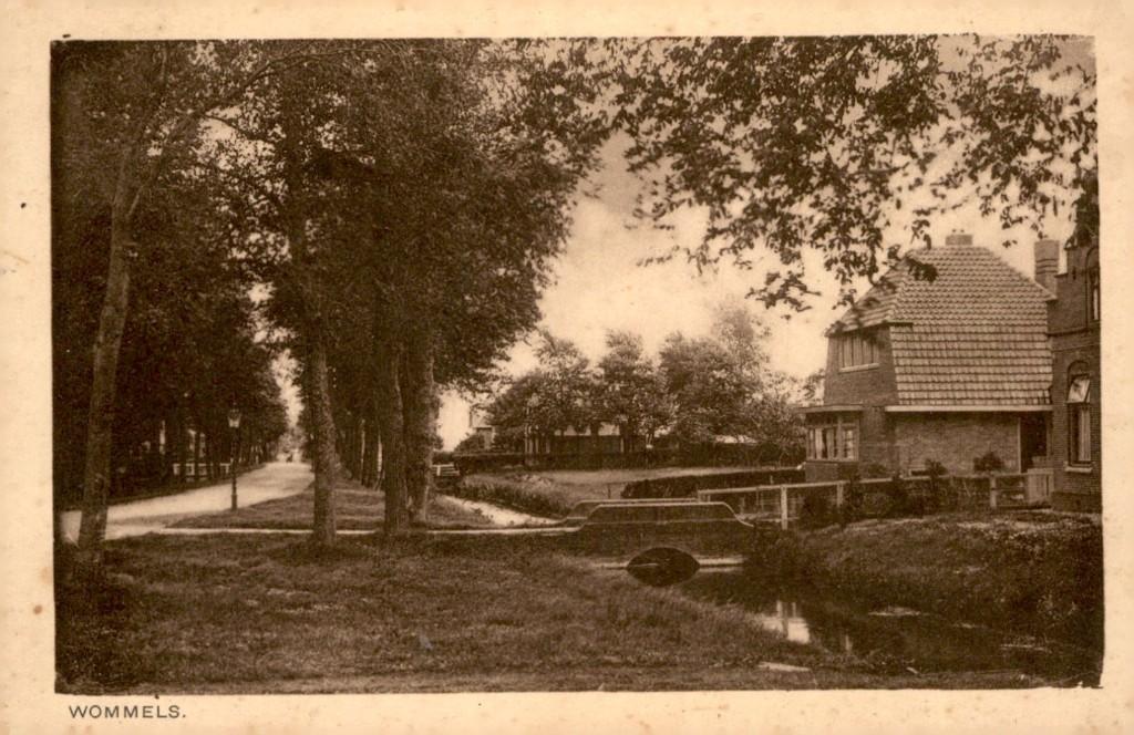 Wommels Dorpsgezicht # 188, Verzenden, 1920 tot 1940, Gelopen, Friesland