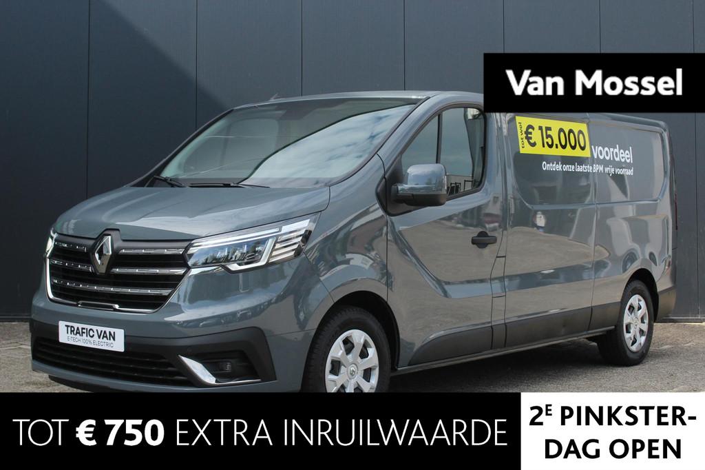 Renault Trafic E-Tech T29 L2H2 Advance 52 kWh | NIEUW ! | Na, Auto's, Bestelauto's, Stof, 700 kg, Renault, 920 kg