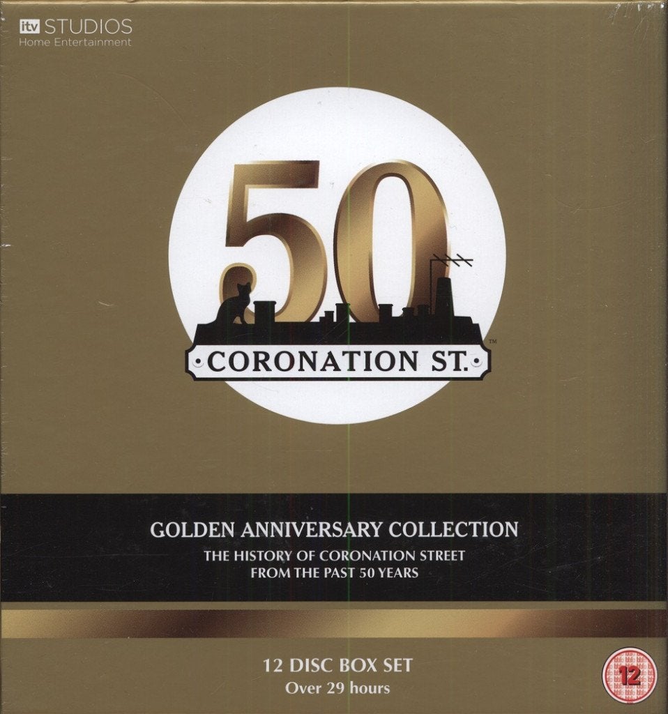 CORONATION STREET GOLDEN ANNIVERSARY COLLECTION 12 DVD BOX, Vanaf 12 jaar, Verzenden, Nieuw in verpakking, Drama
