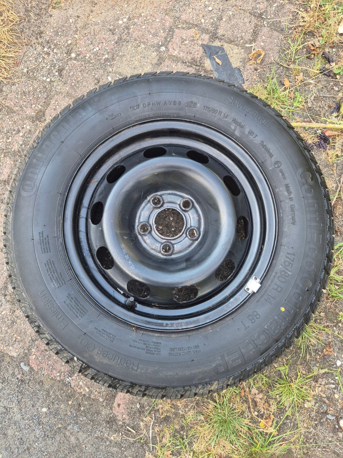 band op velg r14, Ophalen