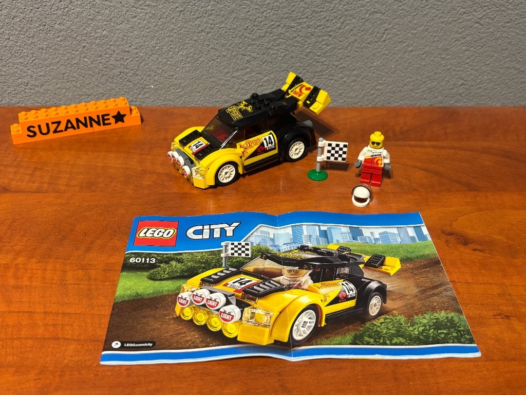 Lego 60113 - City - Race - Rally Car, Lego, Ophalen of Verzenden, Compleet, Complete set