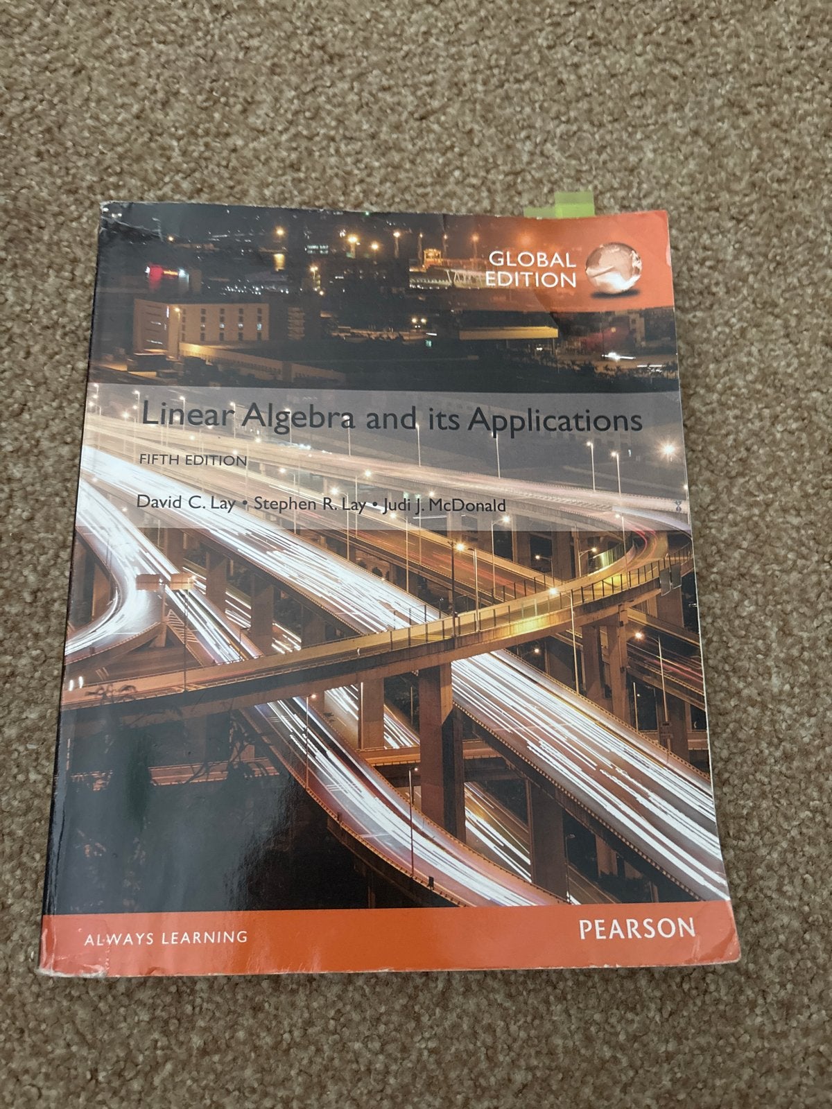 Linear Algebra and its Applications - 5th Edition, Ophalen of Verzenden, Beta, Gelezen, HBO