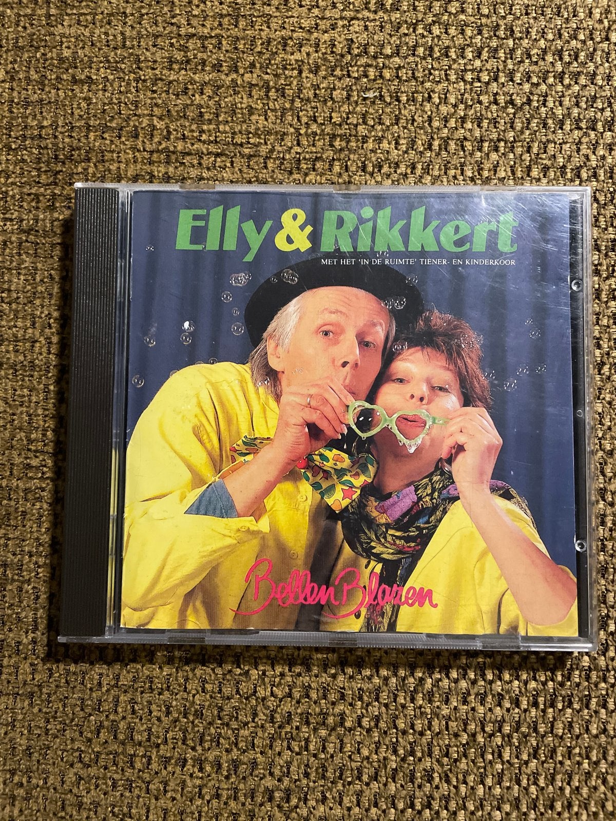 Elly & Rikkert - Bellen Blazen cd (Kinderkoor), Tot 2 jaar, Ophalen of Verzenden, Zo goed als nieuw, Inclusief boekje