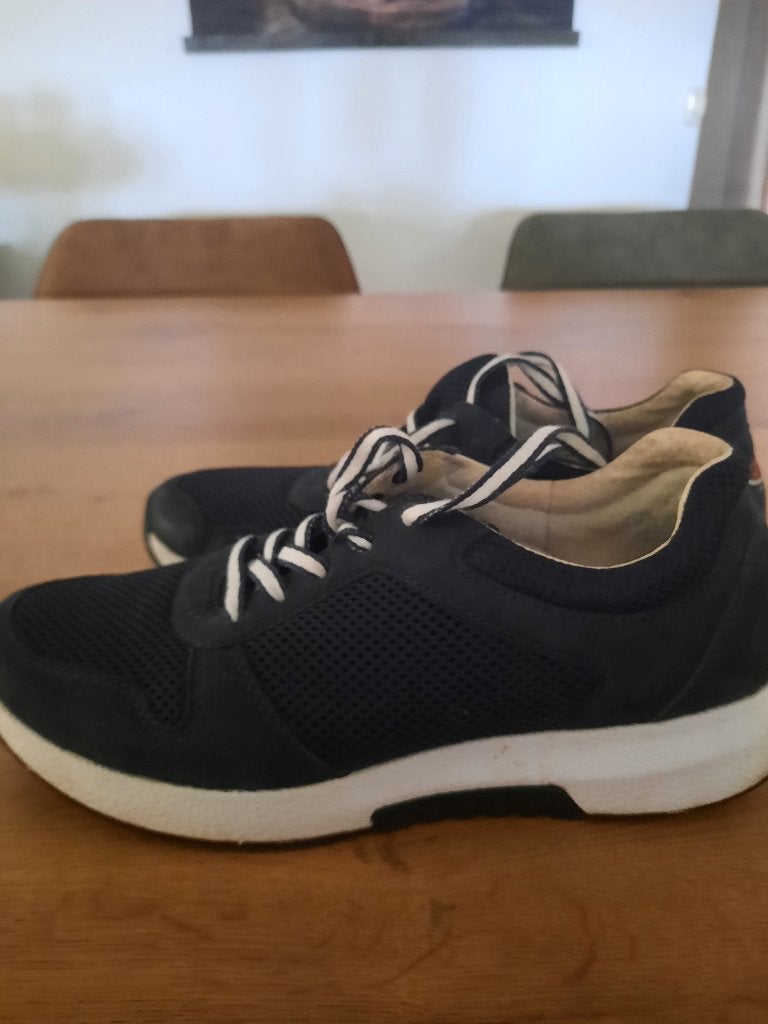 Schoenen, Ophalen, Blauw, Gabor, Sneakers of Gympen