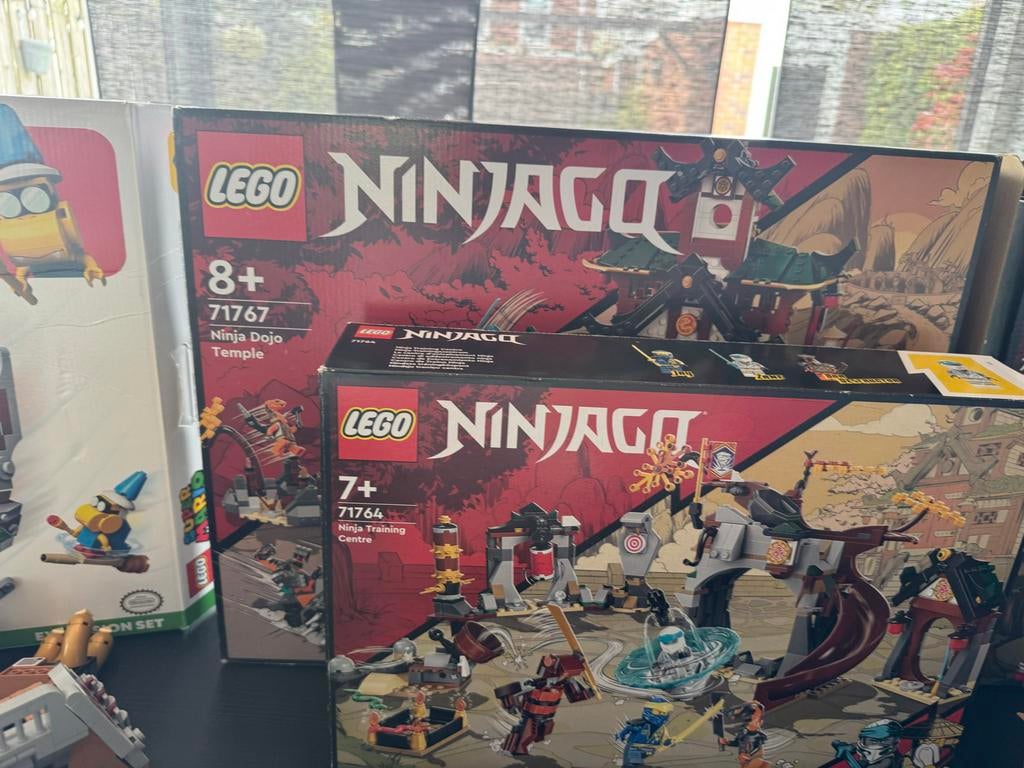 Grote LEGO partij: City (trein), Ninjago, Mario, Creator etc, Ophalen, Gebruikt, Overige thema's, Lego