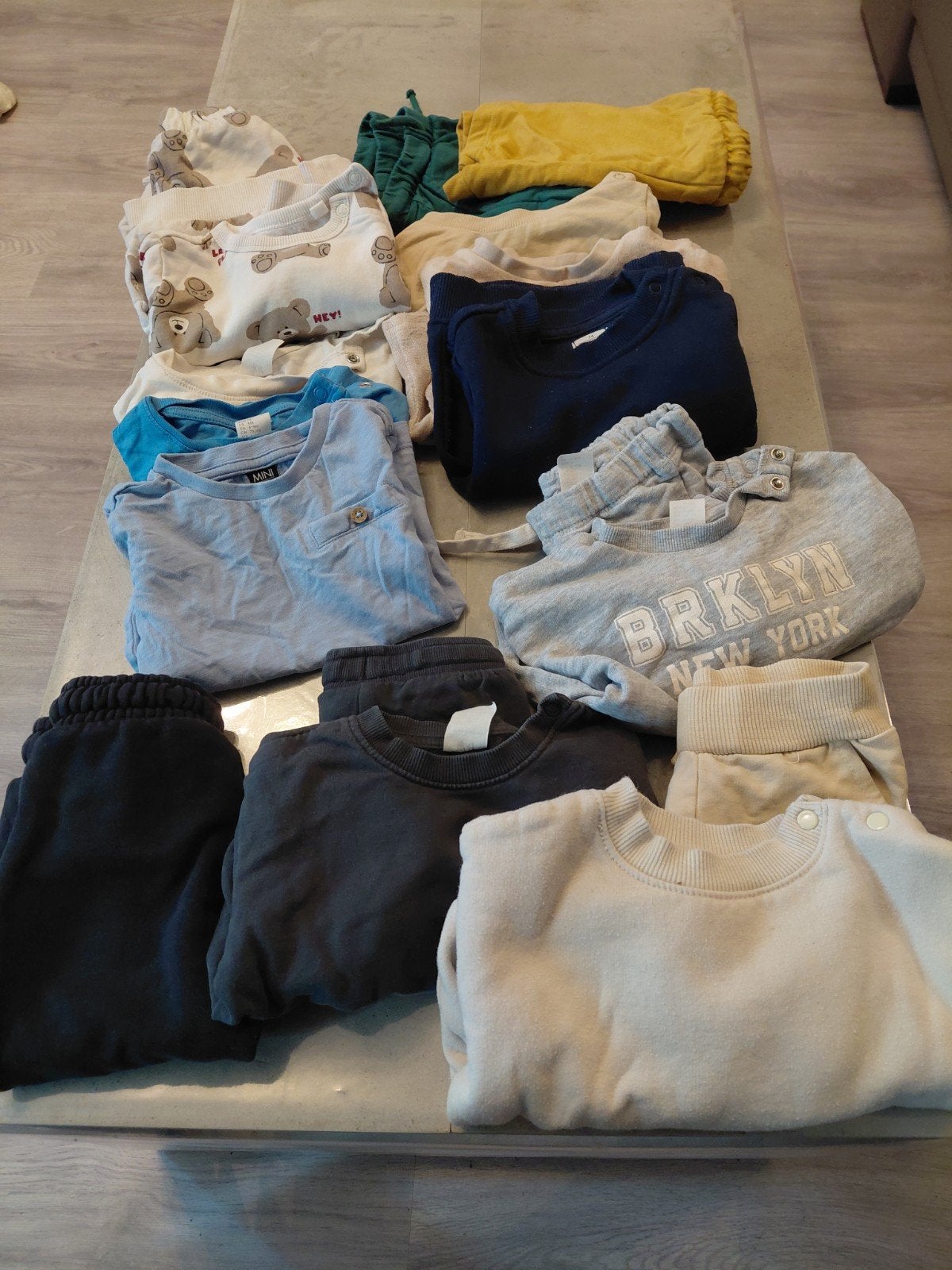 Kledingpakket baby maat 74 - 17 stuks, Ophalen, Gebruikt, Overige maten