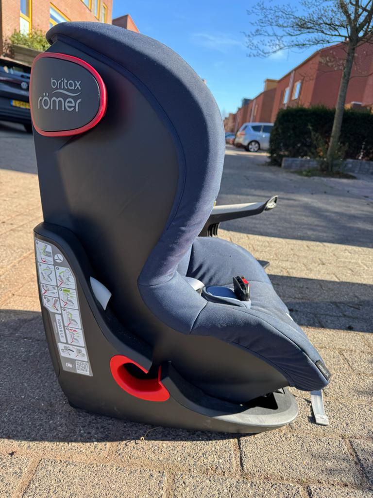 Britax Römer King II LS autostoel - goede staat, Kinderen en Baby's, Autostoeltjes, Ophalen, Romer, 9 t/m 18 kg, Zijbescherming