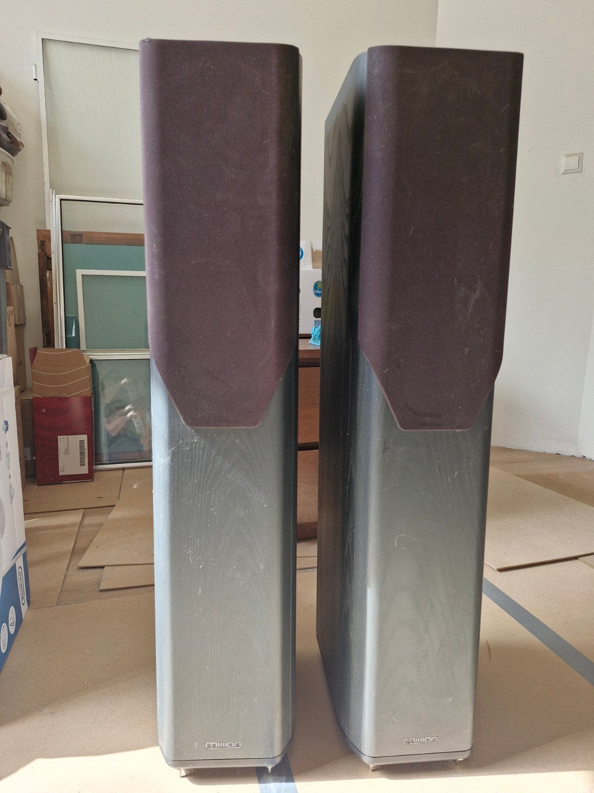 Mission V63 Vloerstaande Luidsprekers - Made in England, Ophalen, Vloerstaande luidspreker, Gebruikt, 120 tot 150 watt