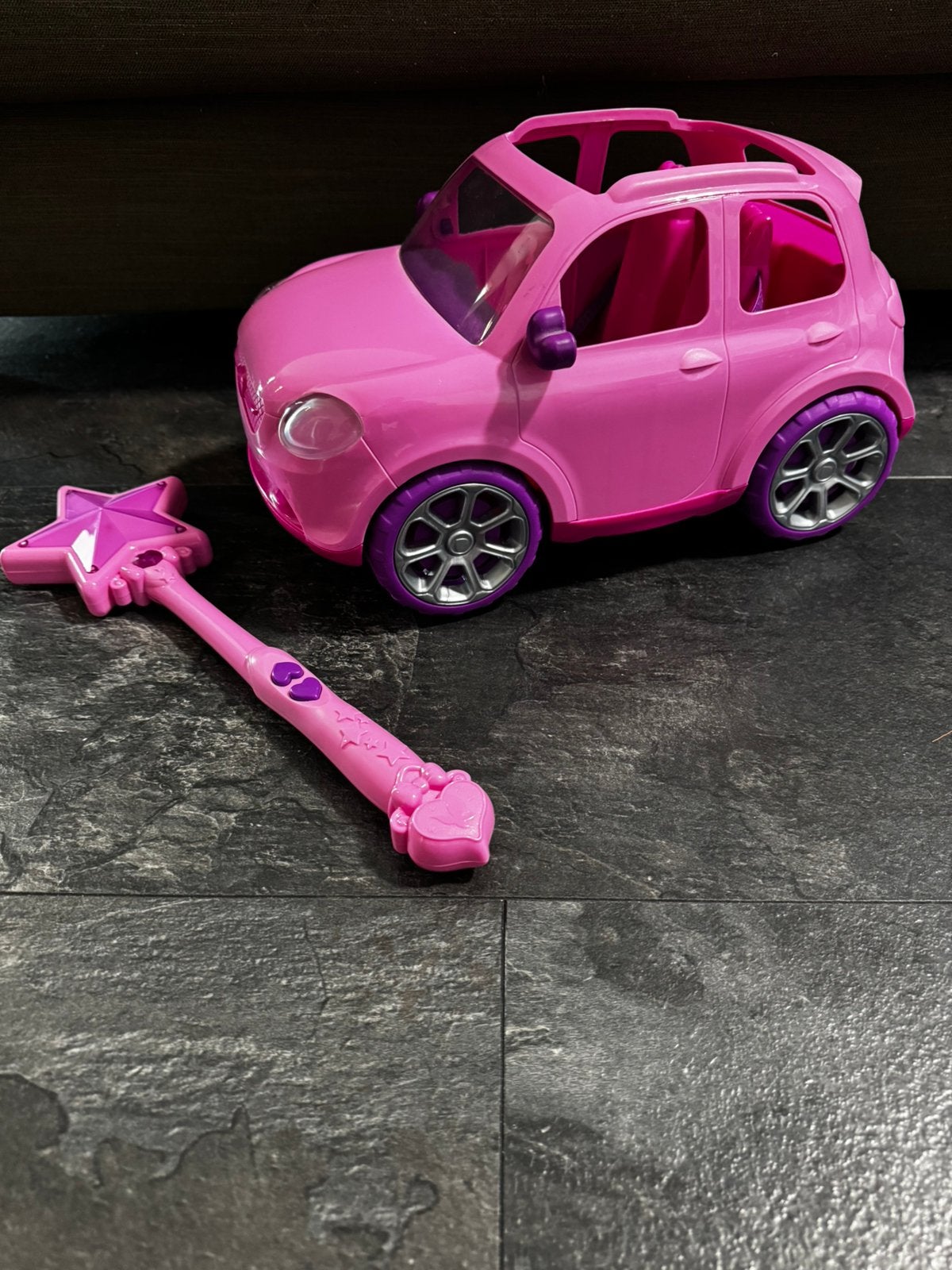Barbie/poppen auto, Ophalen of Verzenden, Zo goed als nieuw, Afstandsbediening