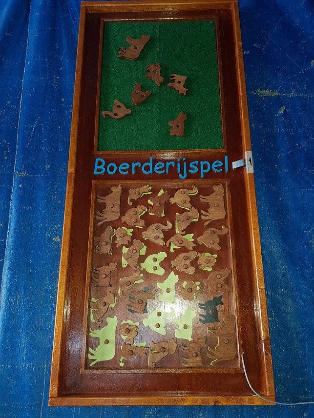oud Hollandse spellen boerderijspel bensan enter, Ophalen, Zo goed als nieuw, Overige