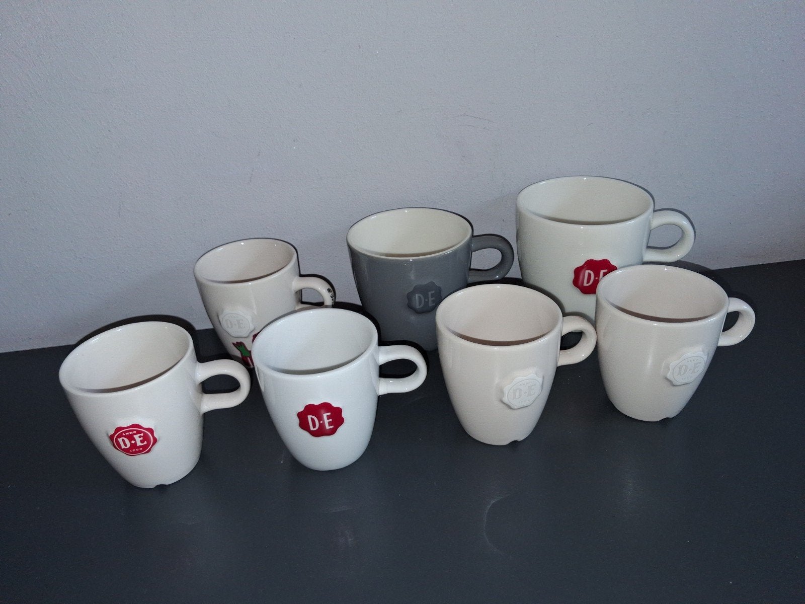 Douwe Egberts DE Mokken - Diverse Maten en Kleuren, Gebruikt, Overige merken, Keramiek, Modern