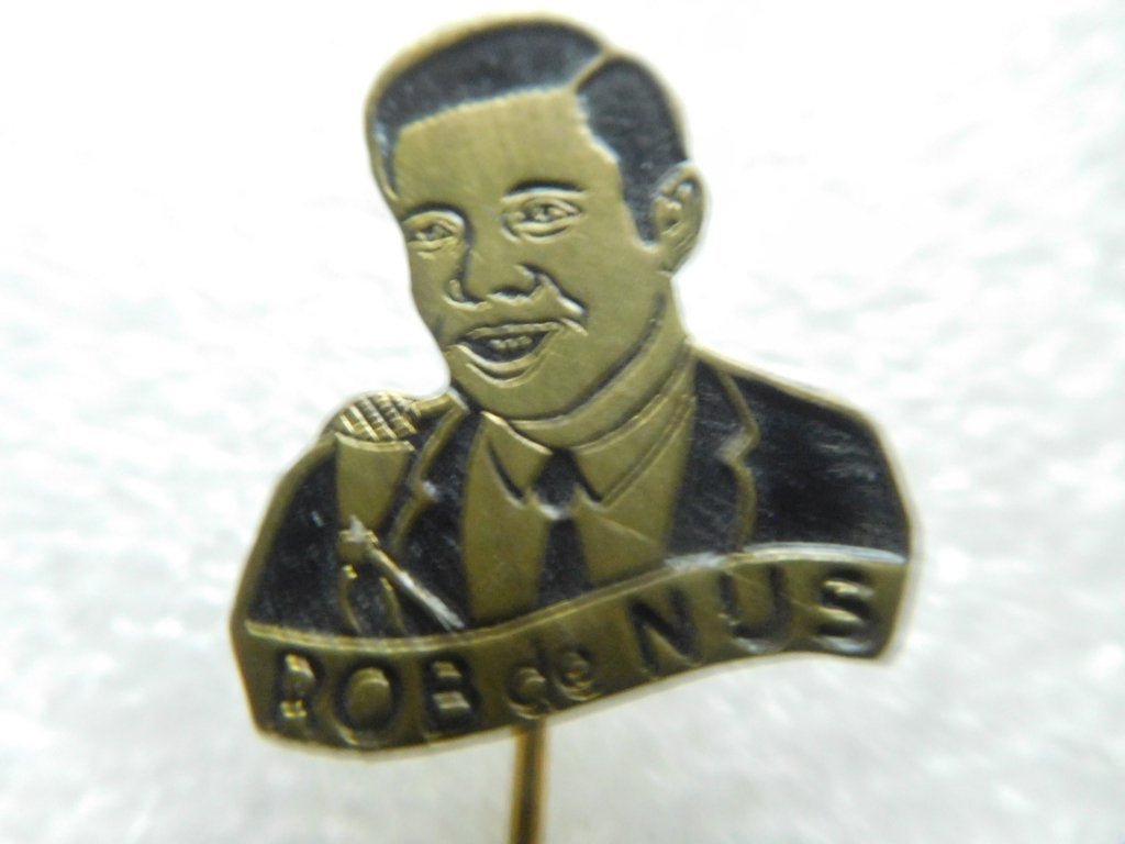 speldje Rob de Nijs zwart, Ophalen of Verzenden, Zo goed als nieuw, Overige onderwerpen
