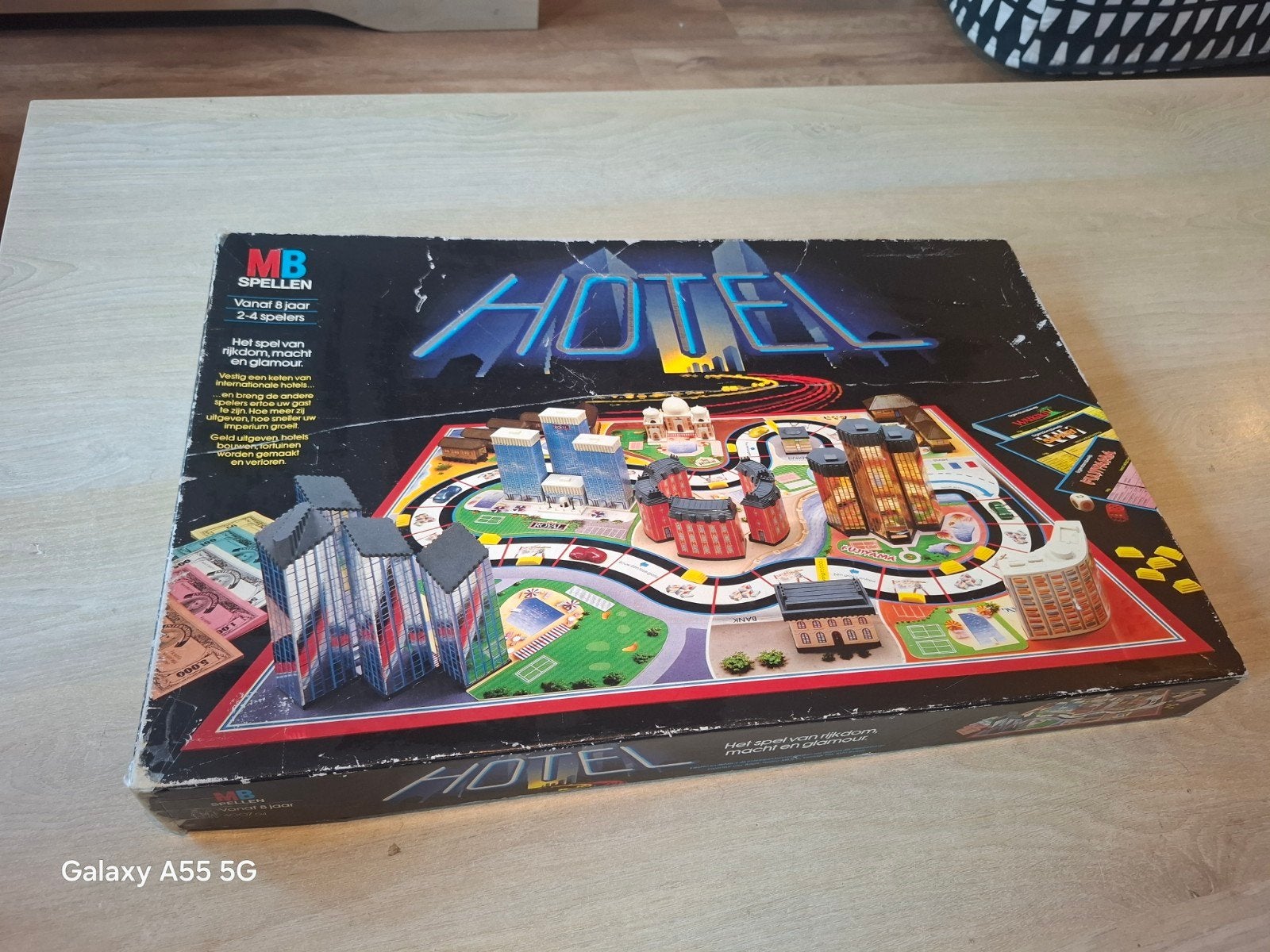 Hotel bordspel MB Spellen - Klassiek vastgoedspel, Hobby en Vrije tijd, Gezelschapsspellen | Bordspellen, Onbekend, Ophalen of Verzenden
