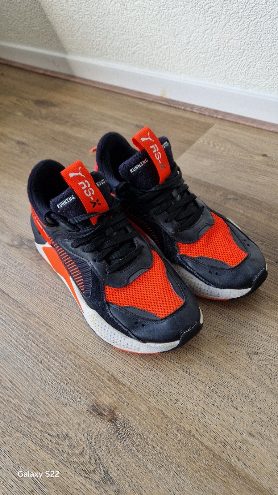 Puma RS-X Boys Jr Sneakers - Maat 45, Puma, Zwart, Ophalen of Verzenden, Sneakers of Gympen
