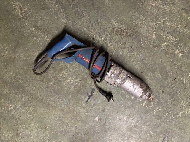 Blauwe Bosch slagmoersleutel zware uitvoering, Auto diversen, Autogereedschap, Ophalen of Verzenden