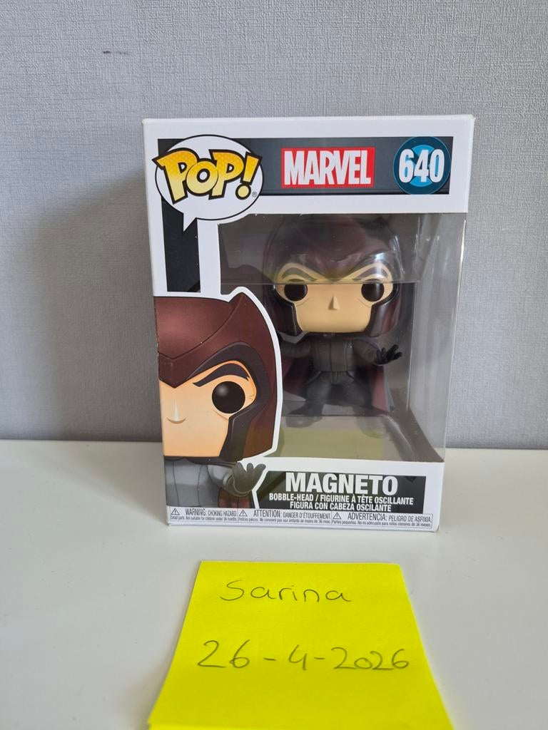 Funko pop marvel magneto 640, Ophalen of Verzenden, Zo goed als nieuw