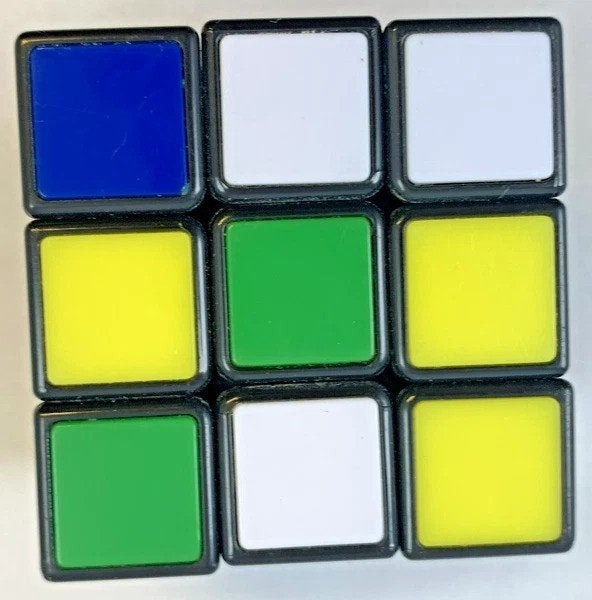 Originele Rubik's Cube 3x3 Kubus Breinbreker puzzel 2013, Verzenden, Minder dan 500 stukjes, Zo goed als nieuw, Rubik's of 3D-puzzel