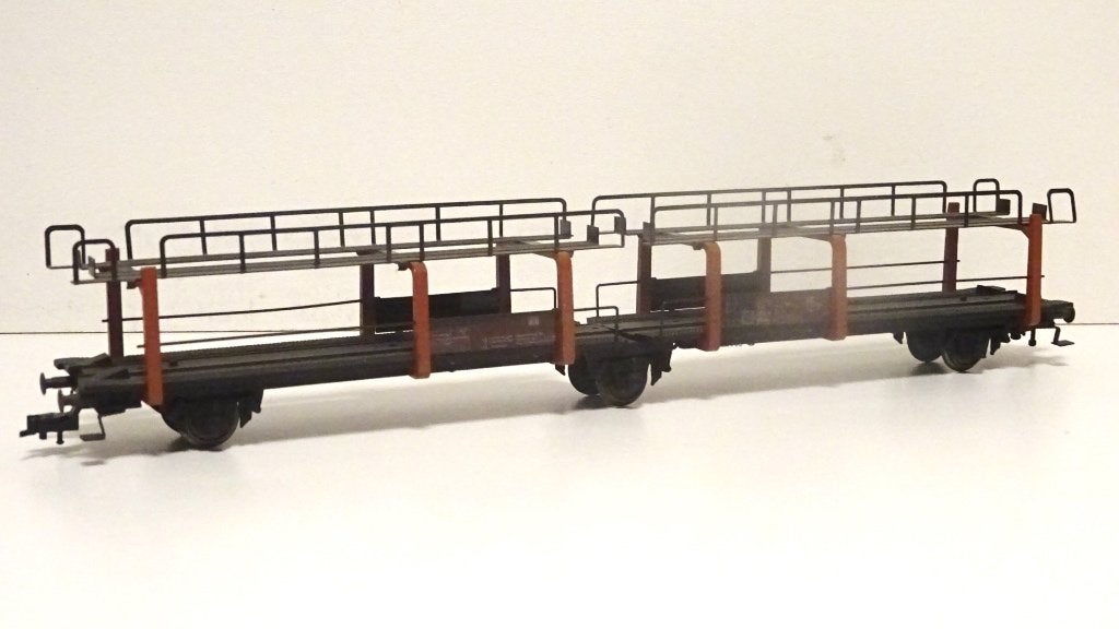 Fleischmann 4 diverse wagons - KOOPJE, Gebruikt, Gelijkstroom, Fleischmann, Wagon