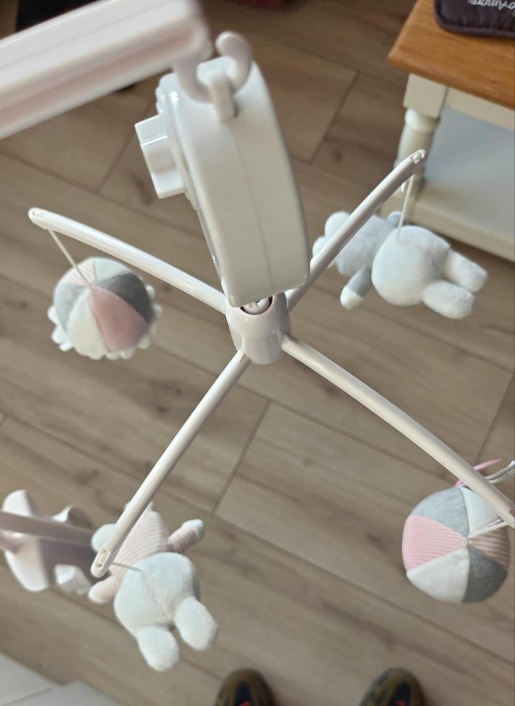 Nijntje/Miffy Muziekmobiel voor babybedje, Ophalen, Zo goed als nieuw, Mobiel, Met geluid