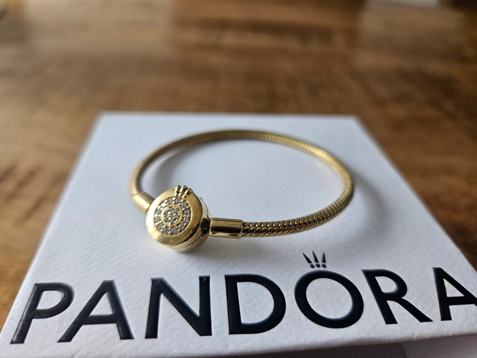 Nieuw Pandora armband, Sieraden, Tassen en Uiterlijk, Armbanden, Met kristal, Overige materialen, Nieuw, Ophalen of Verzenden