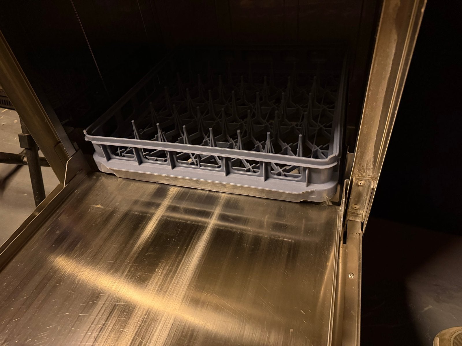 Professionele horeca vaatwasser HWG GE500, Ophalen, Gebruikt, 60 cm of meer, Inbouw