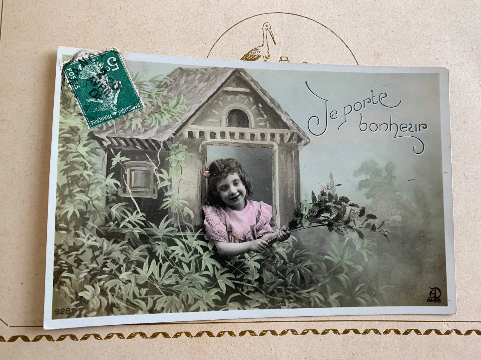20-4-1908 Je porte bonheur, Ophalen of Verzenden, Voor 1920, Gelopen, Kinderen