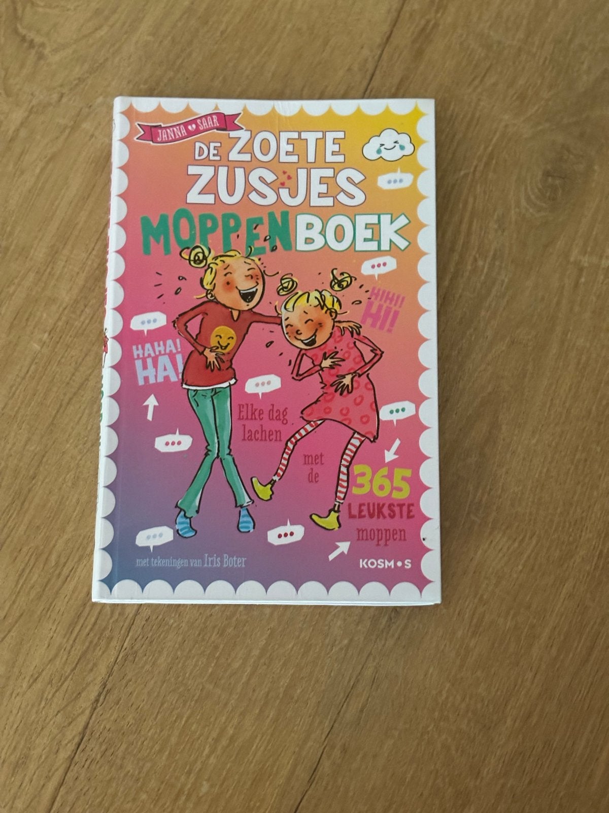 De Zoete Zusjes Moppenboek - 365 Leukste Moppen, Ophalen, Zo goed als nieuw, Moppen