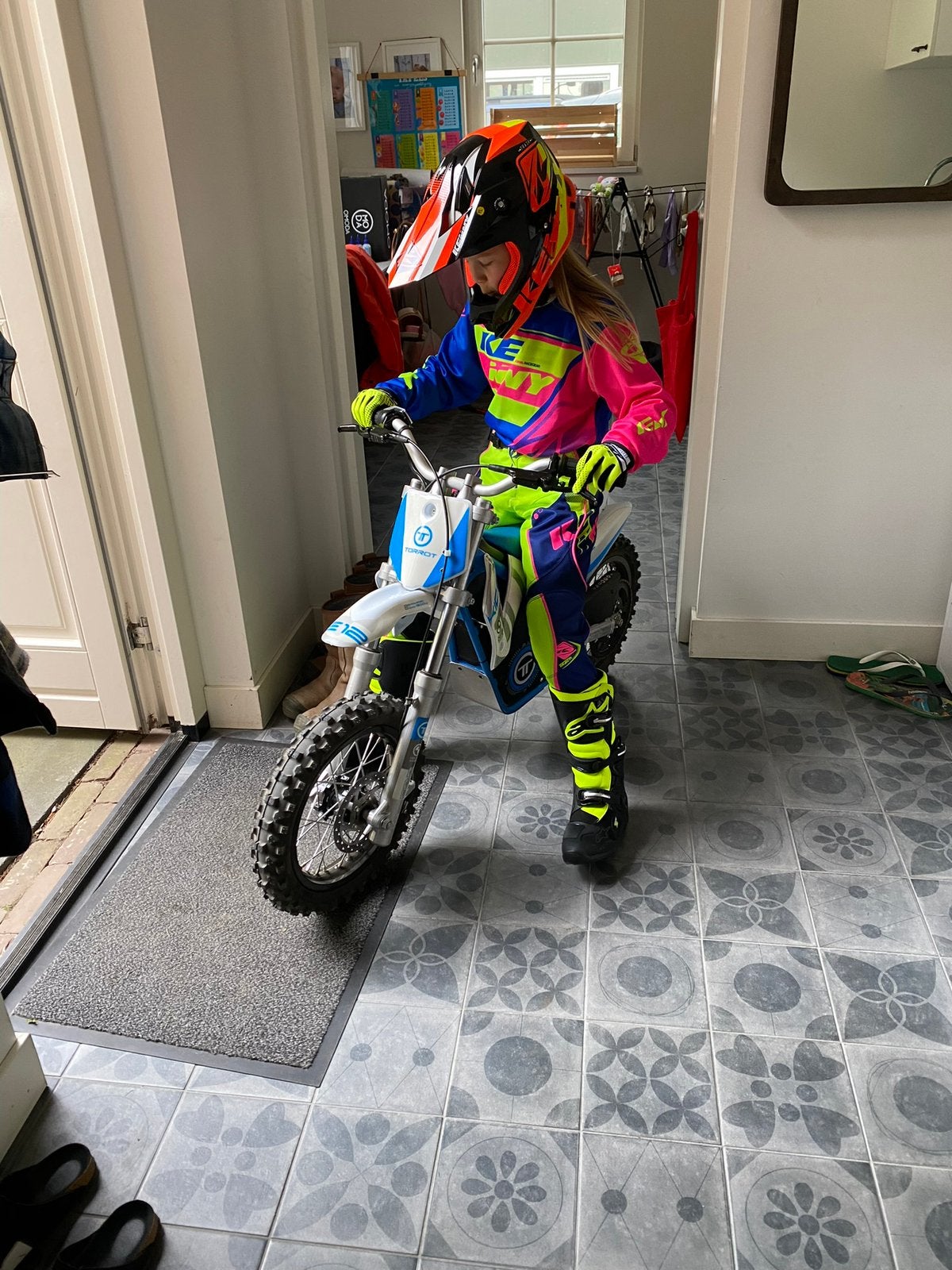 Kenny Motorcross broek met shirt (9 jaar), Ophalen of Verzenden, Tweedehands, Kinderen, Motorcrosskleding