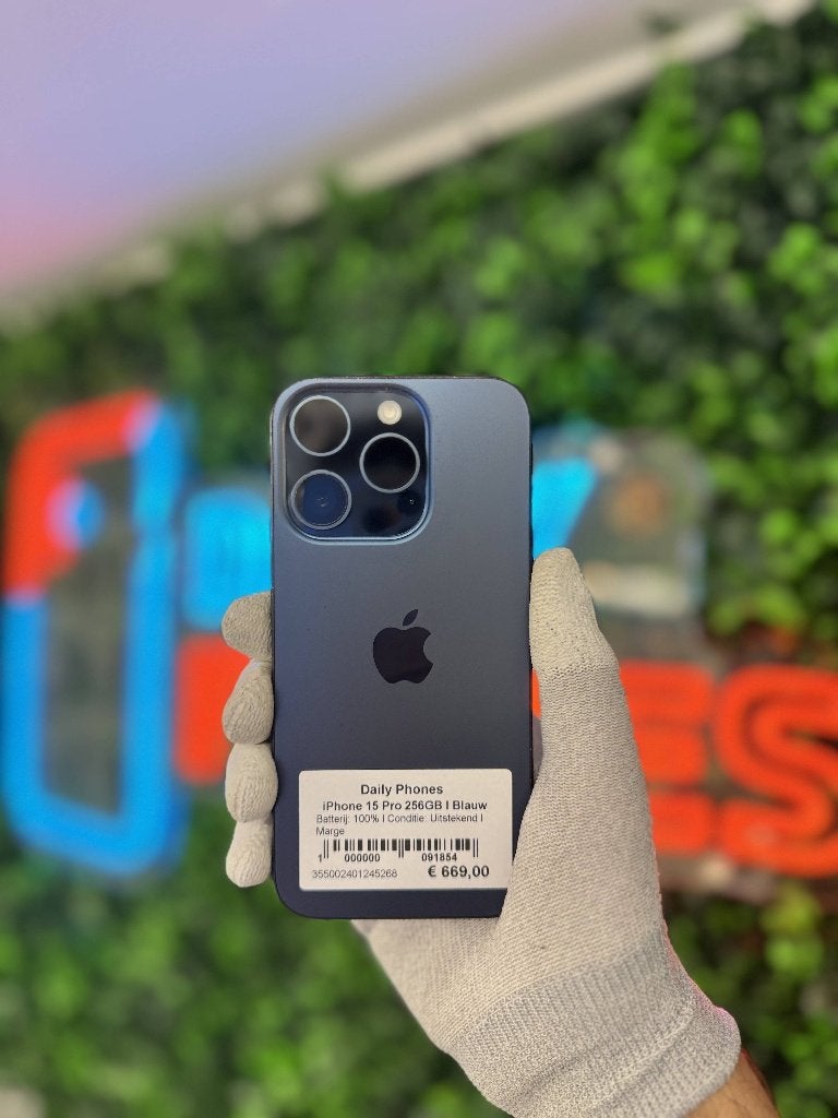 Zo goed als nieuw Apple iPhone 15 Pro 256GB, Ophalen of Verzenden, Zo goed als nieuw