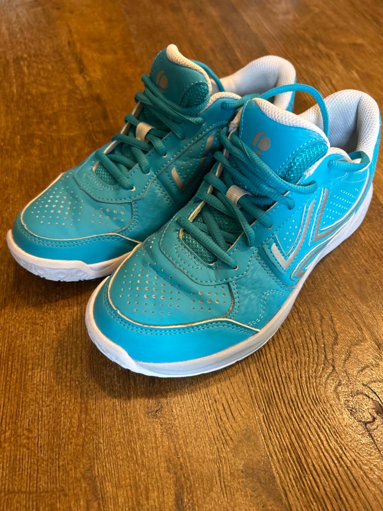 Artengo TS830 L Green Silver Sportschoenen - Maat 37, Kleding | Dames, Ophalen of Verzenden, Zo goed als nieuw, Groen, Sportschoenen