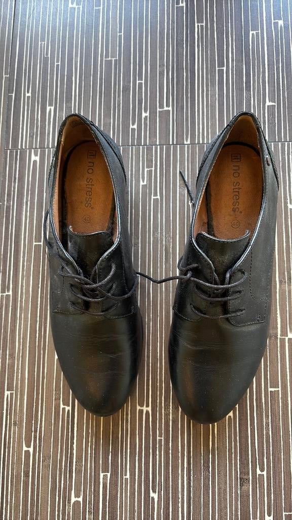 Zwarte lage schoenen, Schoenen met lage hakken, Zwart, Nieuw, Ophalen of Verzenden
