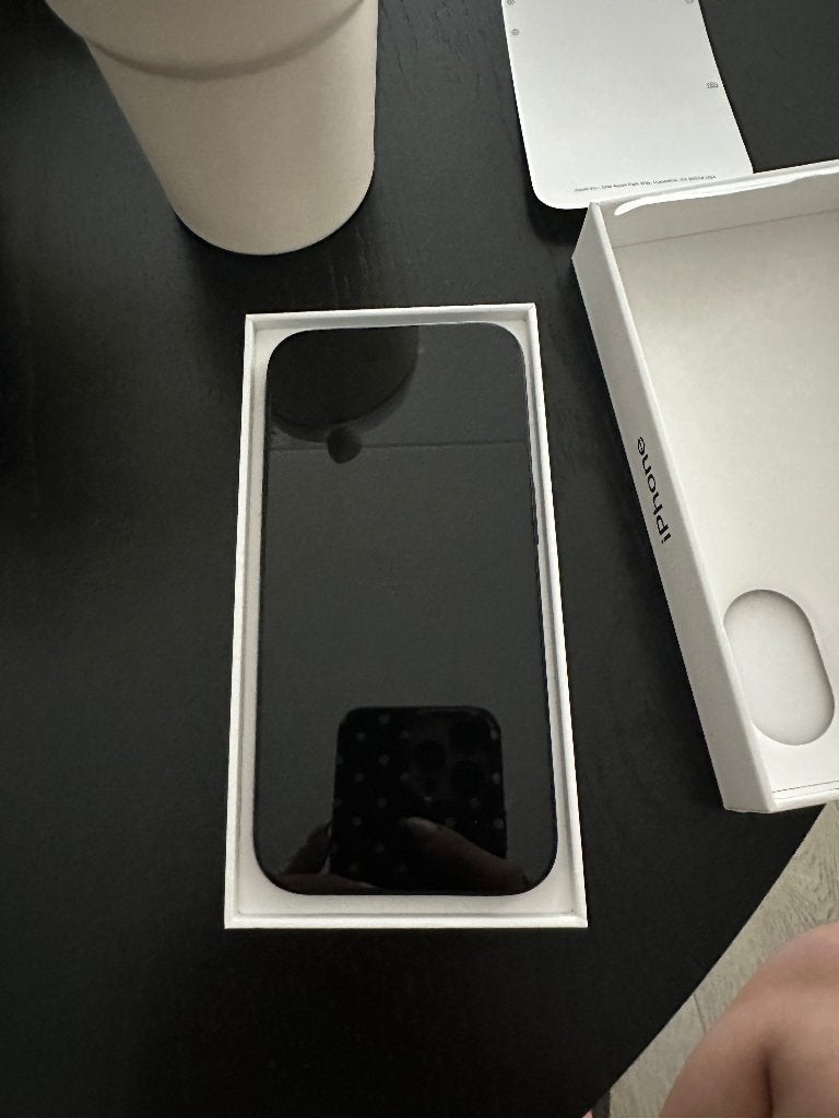 iPhone 16 nieuw nooit gebruikt, Telecommunicatie, Mobiele telefoons | Apple iPhone, Ophalen, 128 GB, Zwart, Nieuw
