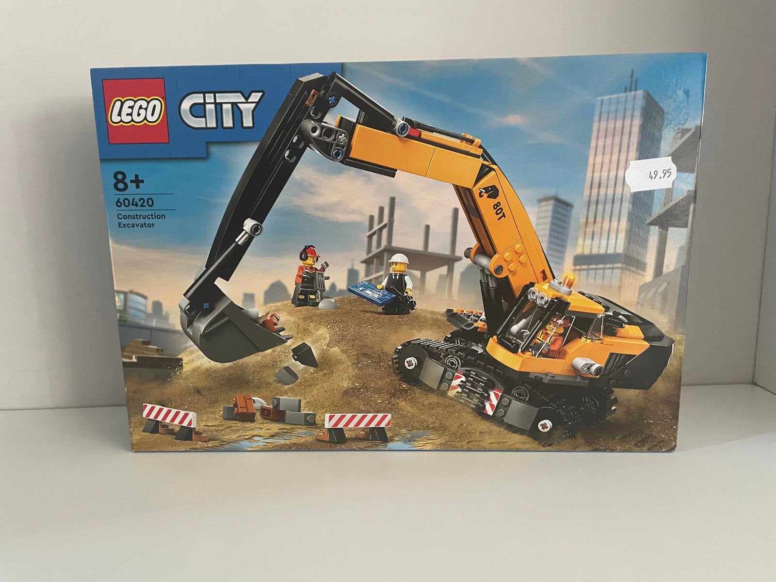Lego city graafmachine 60420 NIEUW, City, Lego, Nieuw, Ophalen of Verzenden