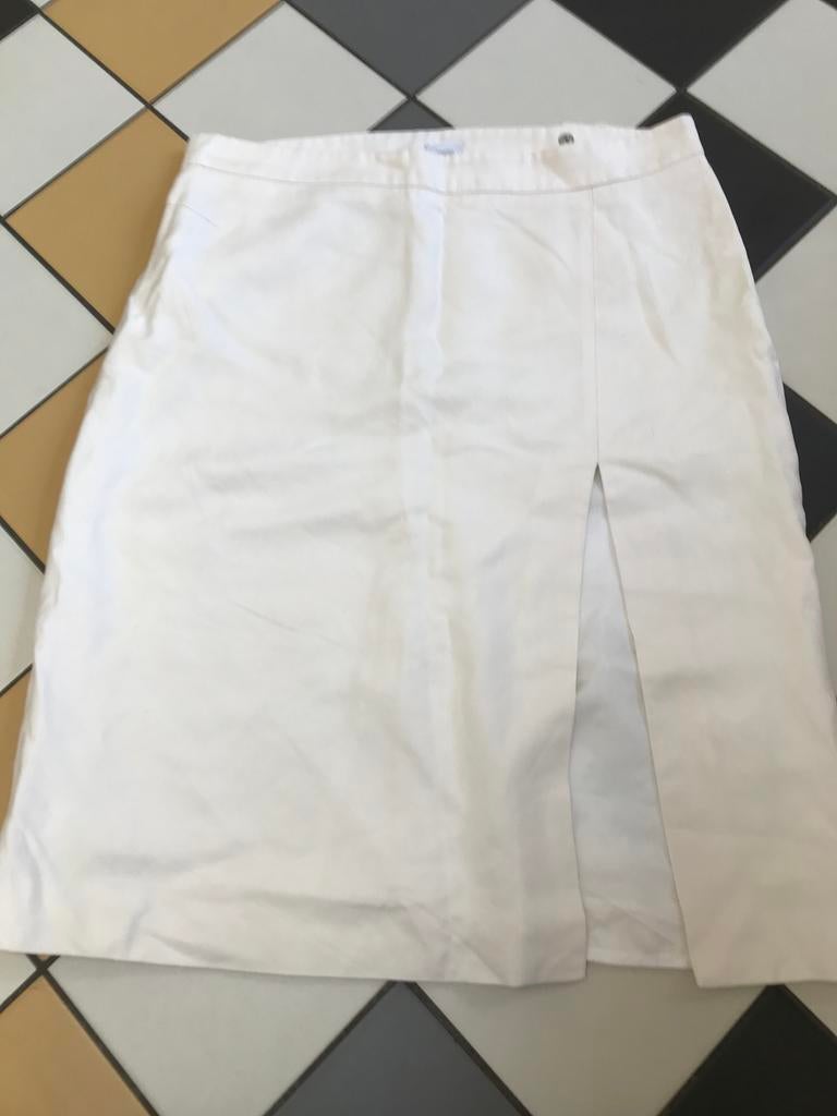 Joop! Roomwit zijde rok 40 recht model, Kleding | Dames, Rokken, Maat 38/40 (M), Wit, Ophalen of Verzenden, Zo goed als nieuw