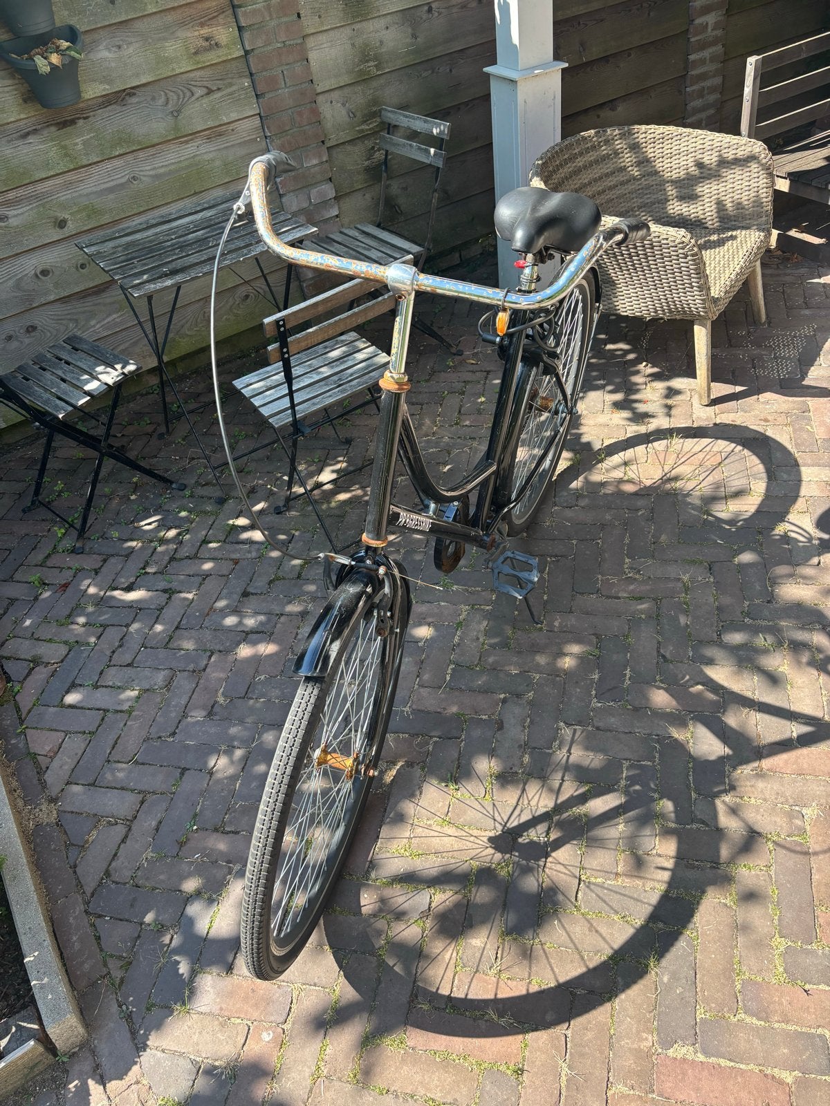 Progress Bike - Klassieke Damesfiets, Velgrem, Ophalen, Overige merken, 53 tot 56 cm